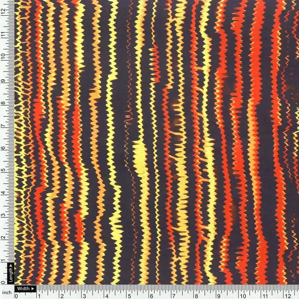 Abstract Stripes Digital Printed Fabric - Image 4