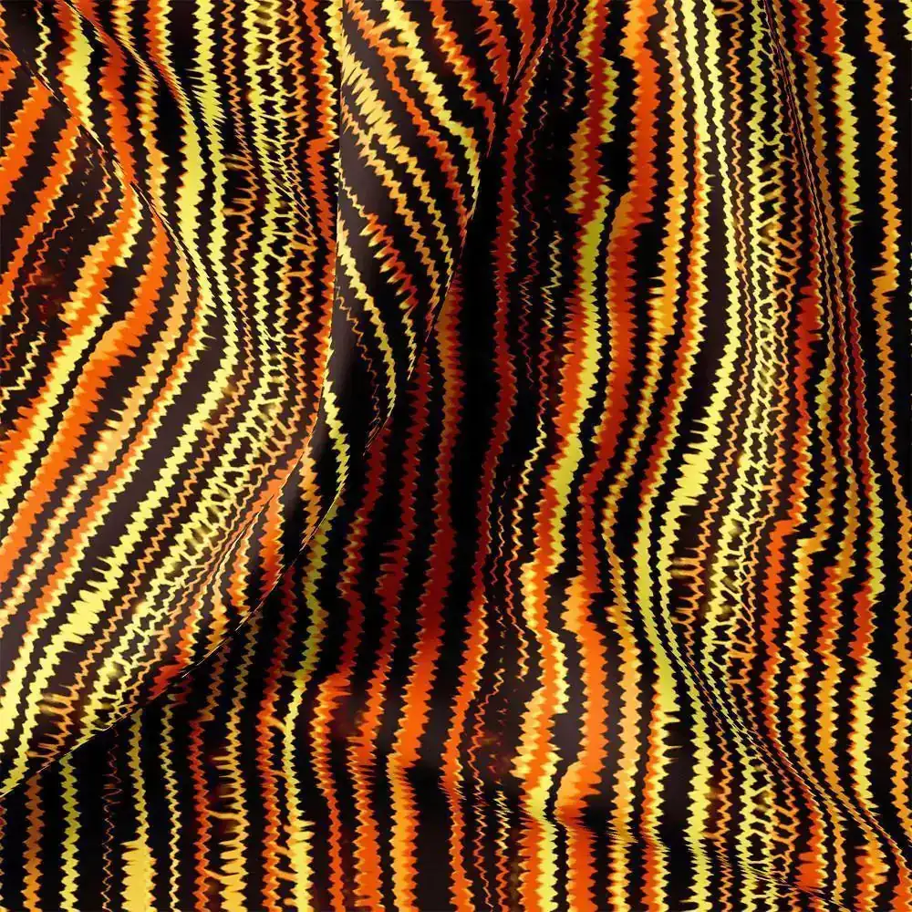 Abstract Stripes Digital Printed Fabric - Image 2