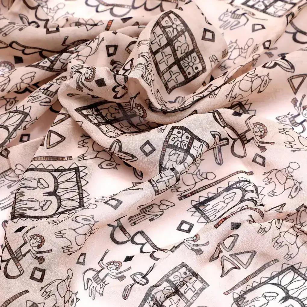 Beautiful Quirky Printed Fabric - Image 3