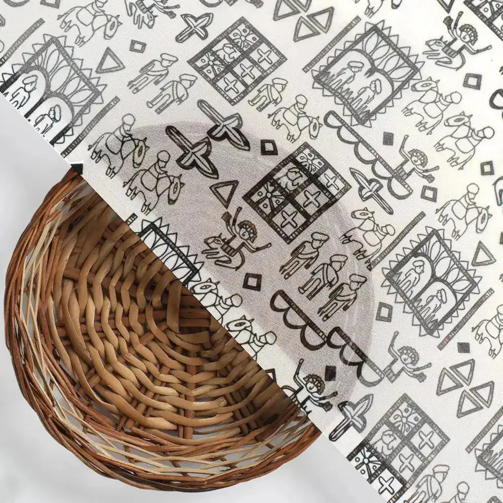 Beautiful Quirky Printed Fabric - Image 2