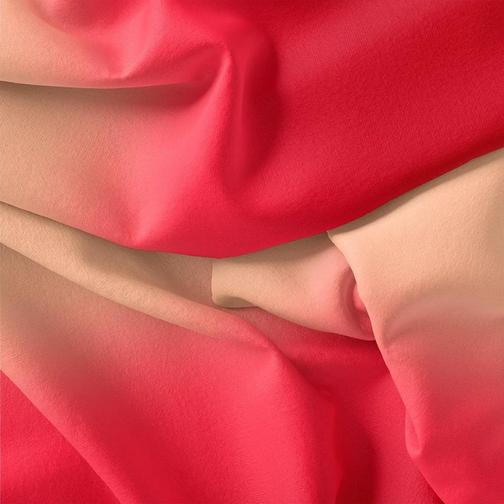 Beautiful Three Colour Gradients Digital Printed Fabric - Kora Silk - Image 3