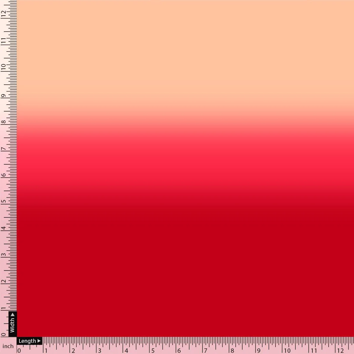 Beautiful Three Colour Gradients Digital Printed Fabric - Kora Silk - Image 4