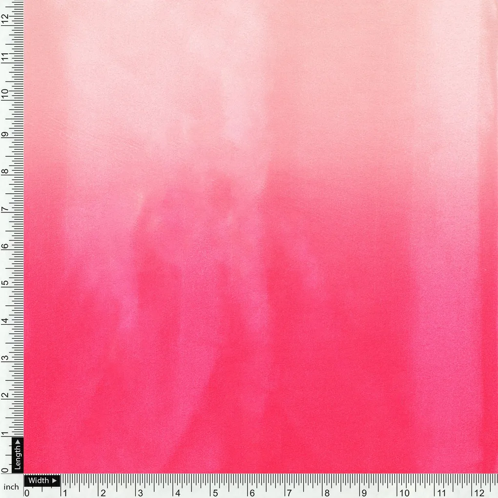 Beautiful Three Colour Gradients Digital Printed Fabric - Crepe - Image 4
