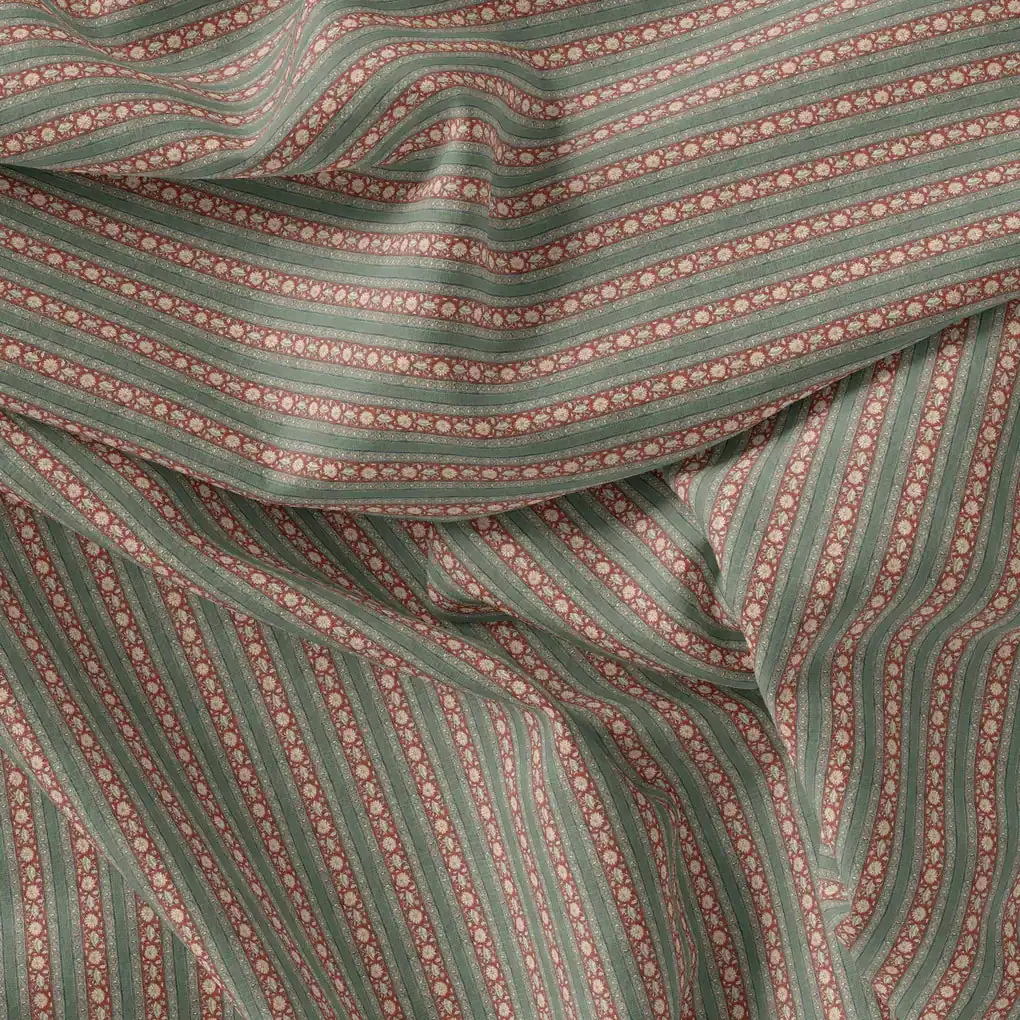 Beautiful Tiny Circle Strips Digital Printed Fabric - Weightless - Image 4