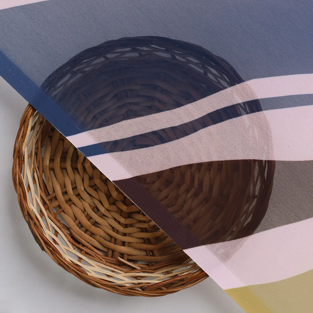 Beautiful Waving Colourful Digital Printed Fabric - Weightless - Image 3