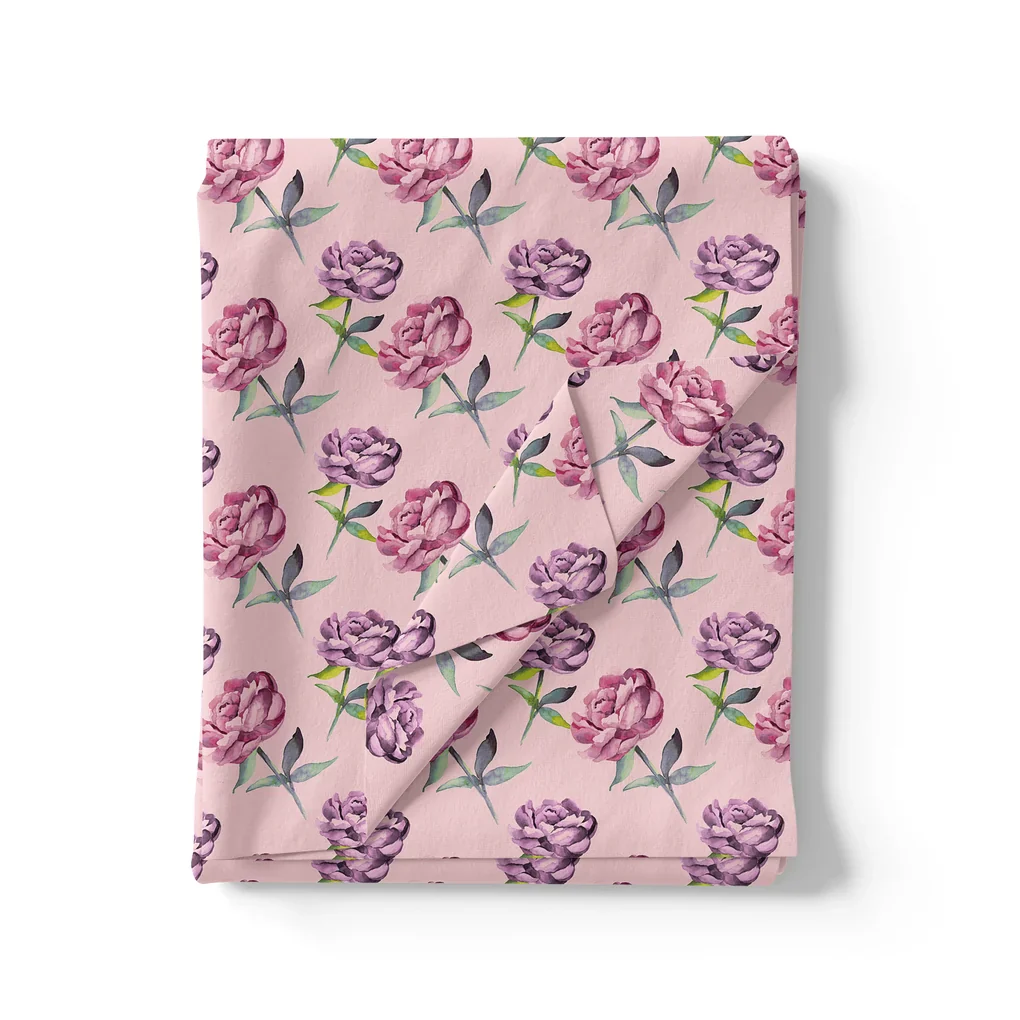 Benifuji Flower Pure Cotton Printed Fabric Material - Image 3
