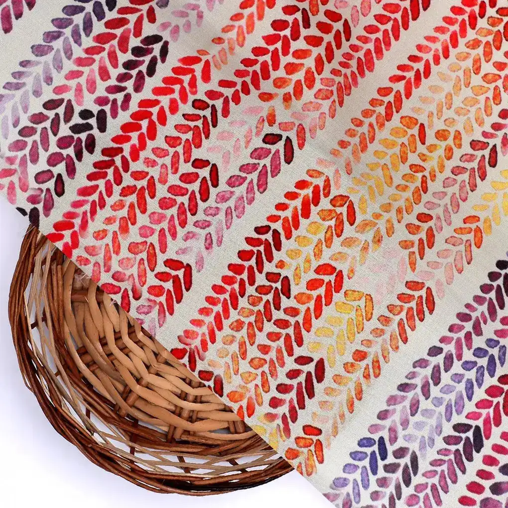 Bird Eyes Pattern Digital Printed Fabric - Image 3
