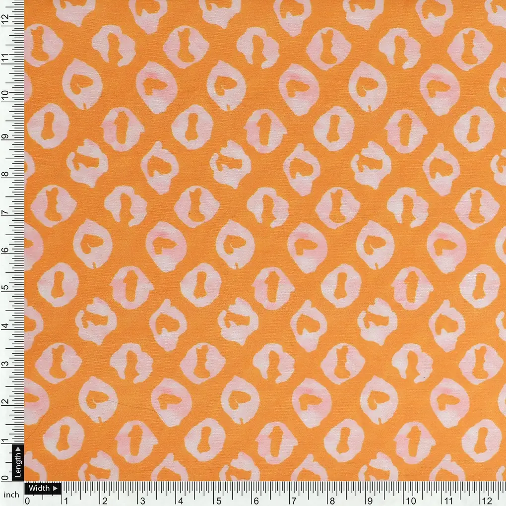 Bird's Eye Seamless Pattern Digital Printed Fabric - Muslin - Image 4