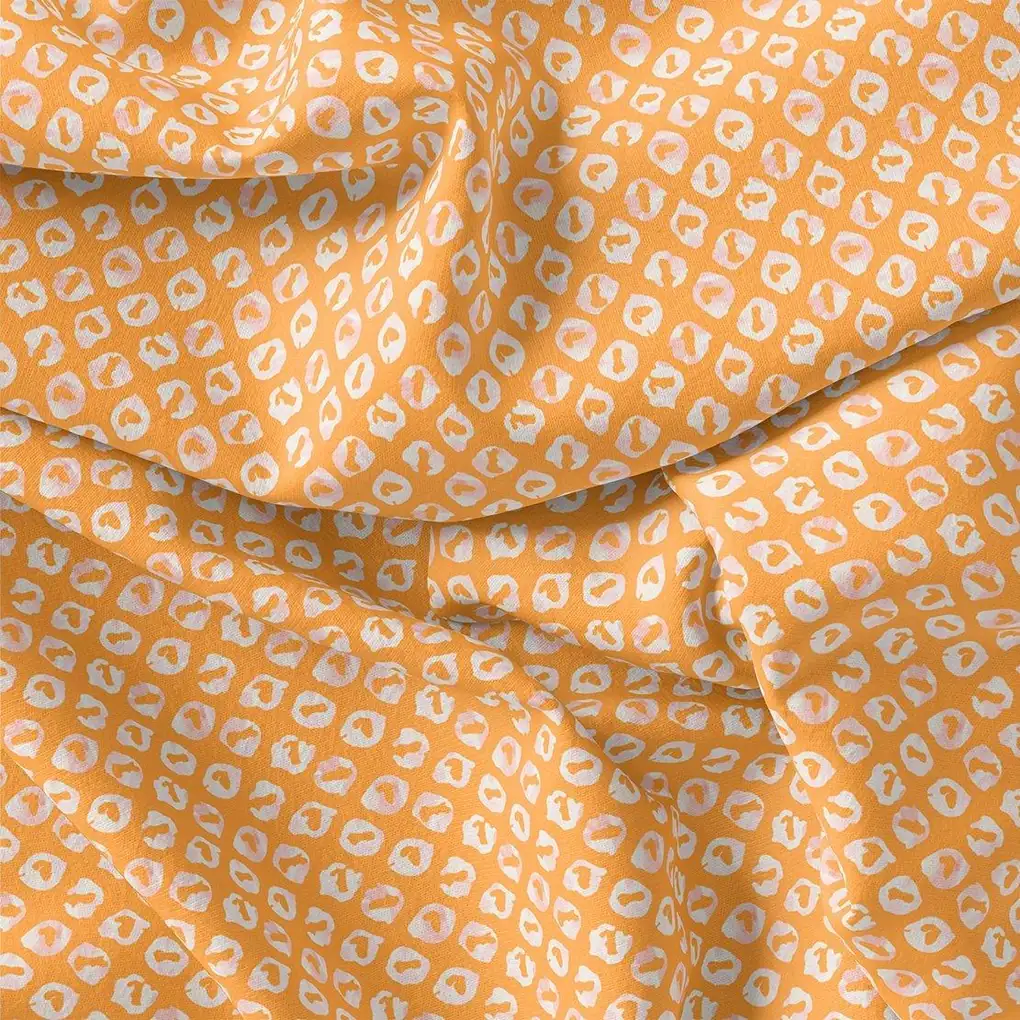Bird's Eye Seamless Pattern Digital Printed Fabric - Rayon - Image 3