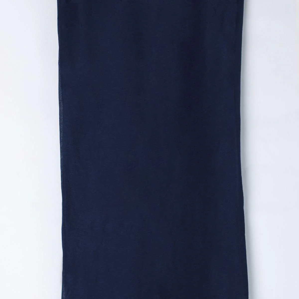 Blue Colour Pure Chinon Plain Dyed Fabric - Image 4