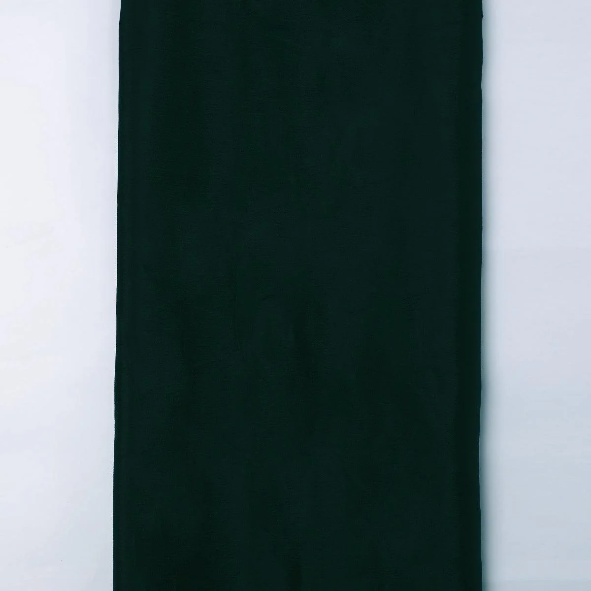 Bottal Green Colour Natural Crepe Plain Dyed Fabric - Image 4