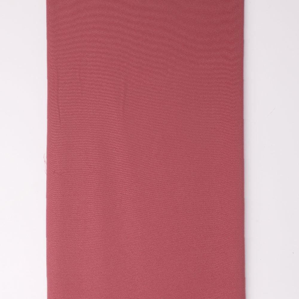 Brown Plain American Crepe Solid Fabric - Image 4