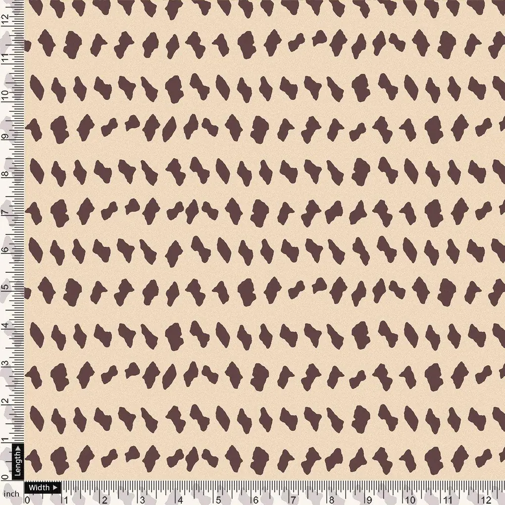 Brown Stones Digital Printed Fabric - Image 4