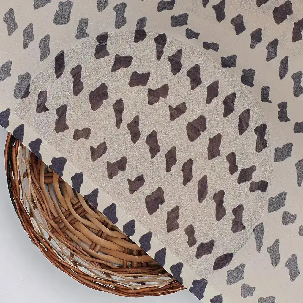Brown Stones Digital Printed Fabric - Weightless - Image 3