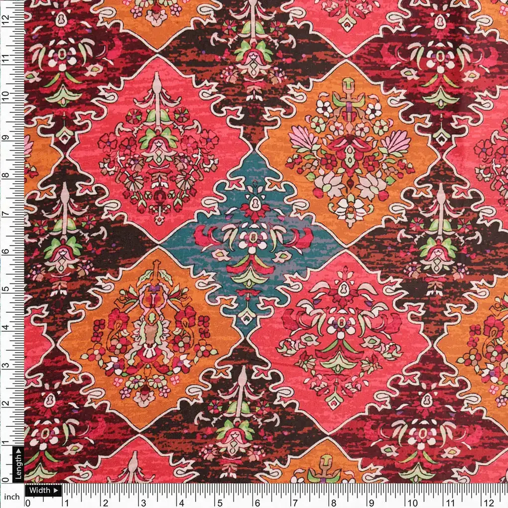 BSY Velvet Printed Fabric - Image 4