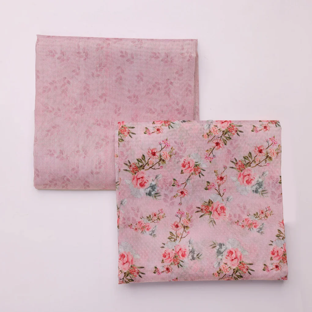 Chanderi Printed Fabric Set 5 Meters - Image 3