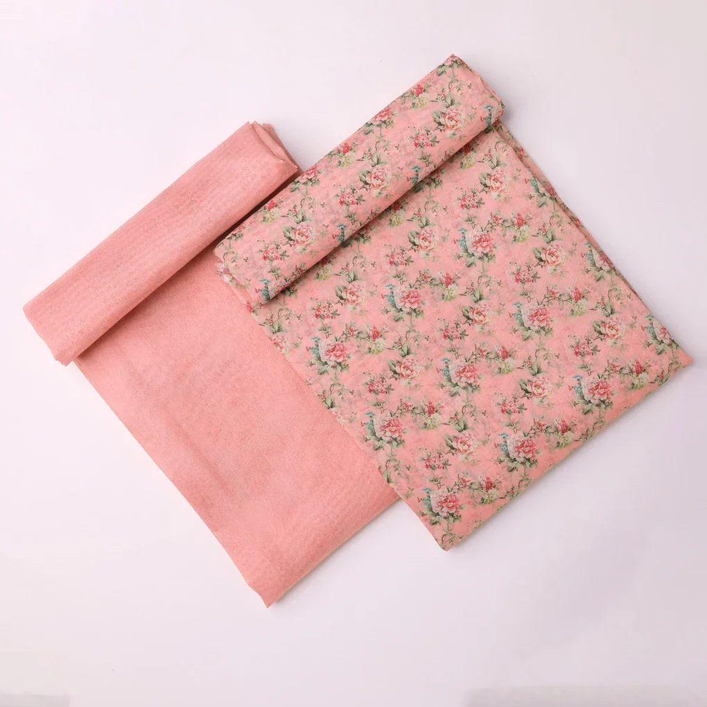 Chanderi Printed Fabric Set 5 Meters - Image 4