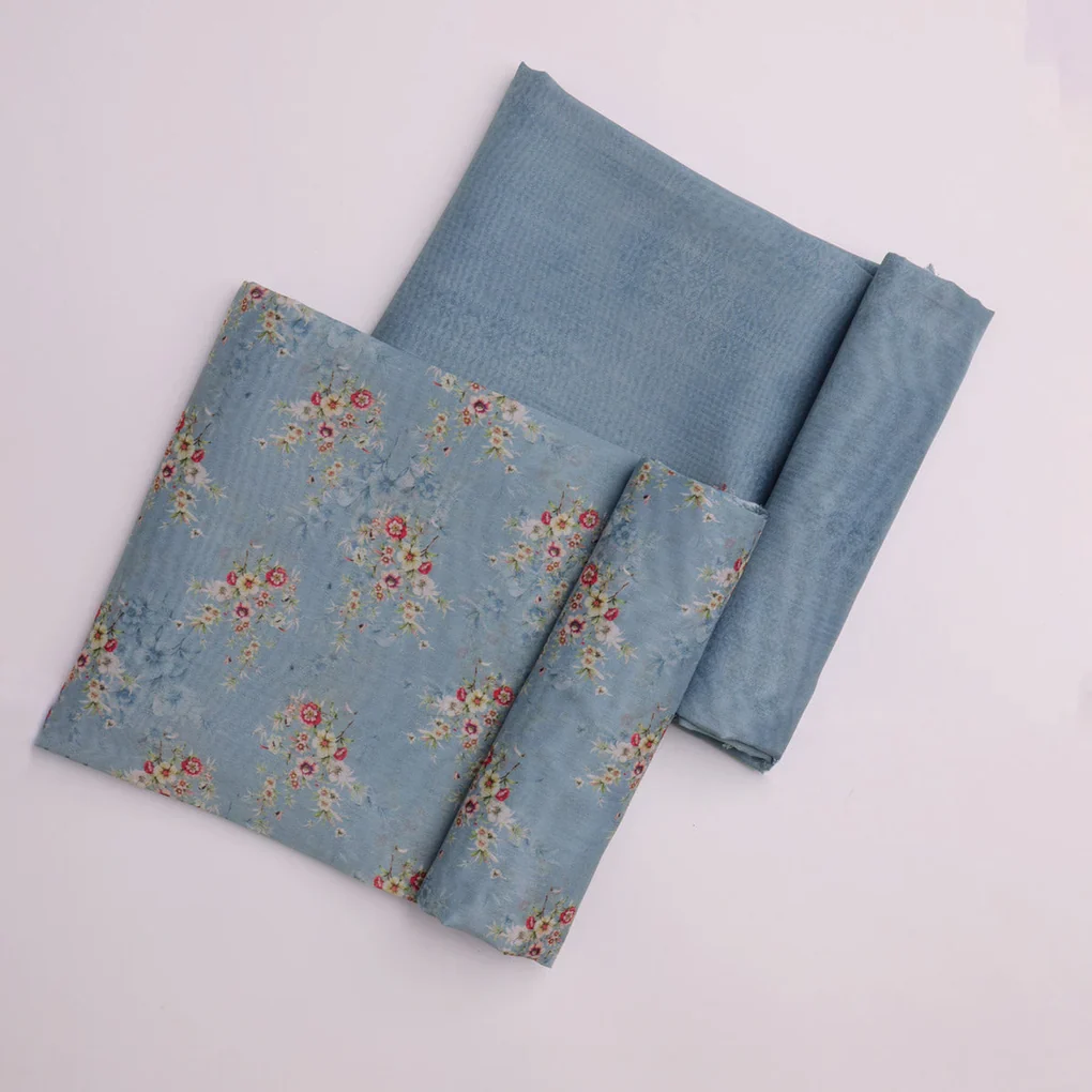 Chanderi Printed Fabric Set 5 Meters - Image 4