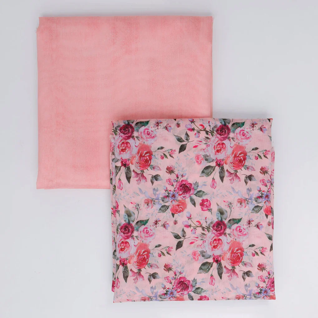 Chanderi Printed Fabric Set 5 Meters - Image 4