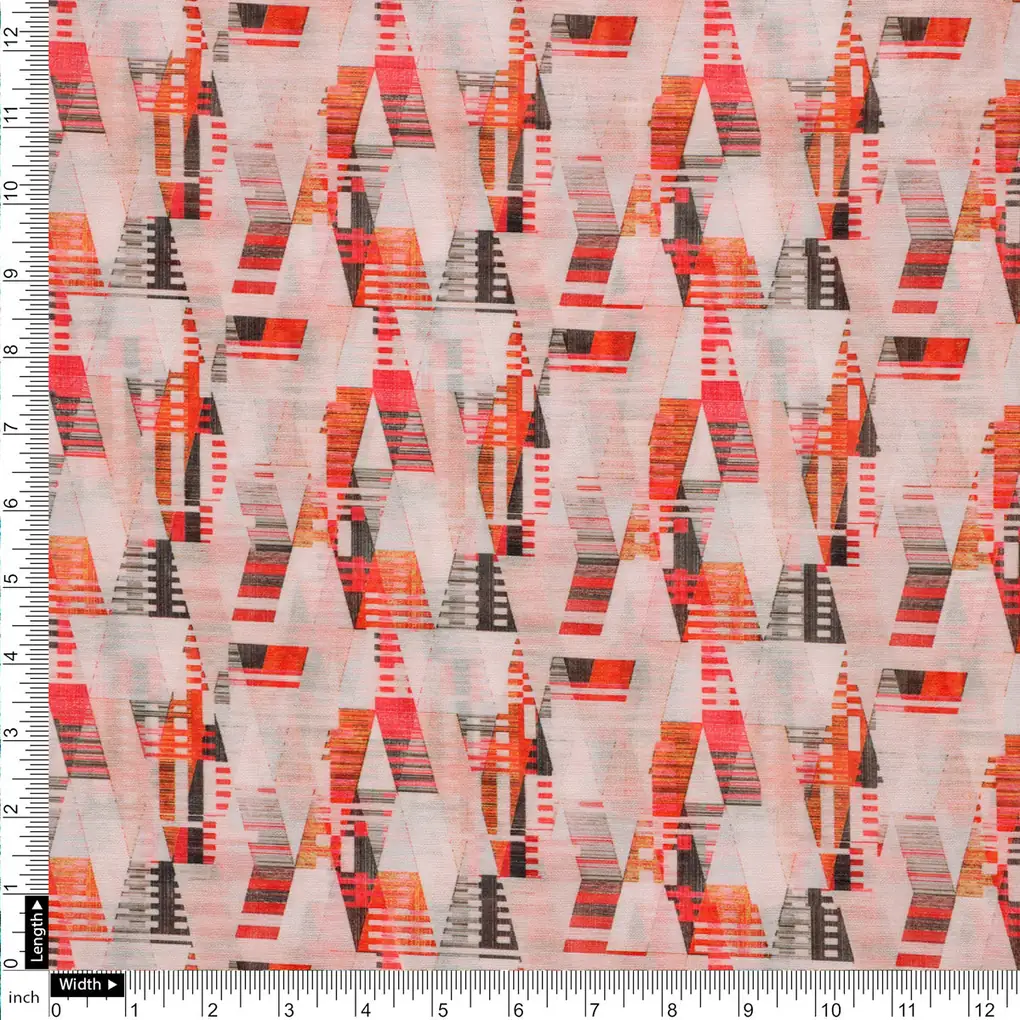 Chanderi Printed Fabric Set 5 Meters - Image 5