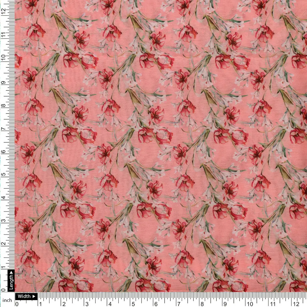 Chanderi Printed Fabric Set 5 Meters - Image 5