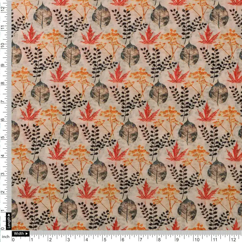 Chanderi Printed Fabric Set 5 Meters - Image 5