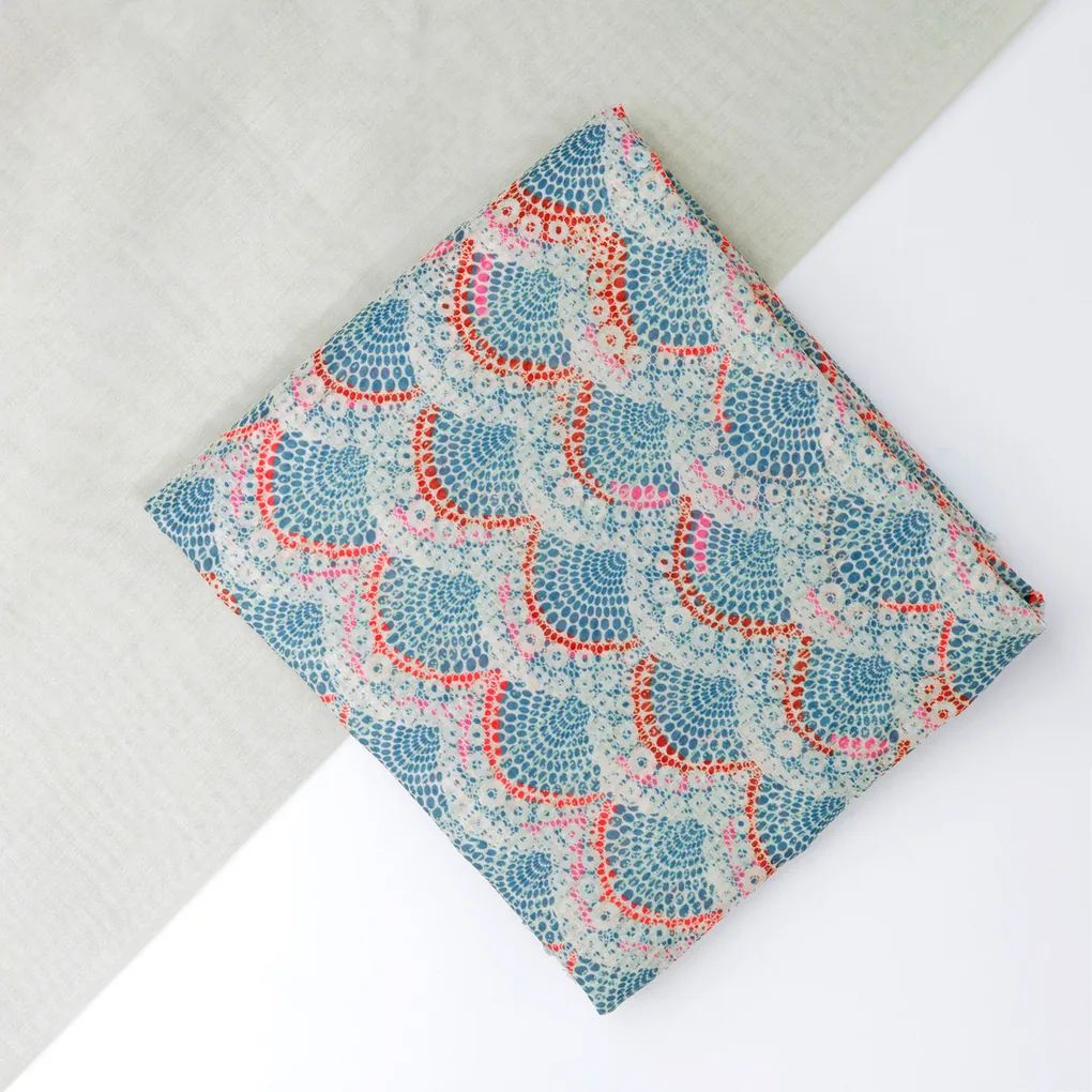 Chanderi Printed Fabric Set 5 Meters - Image 2