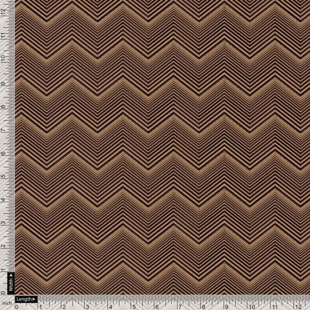 Chevron Digital Printed Fabric - Image 4