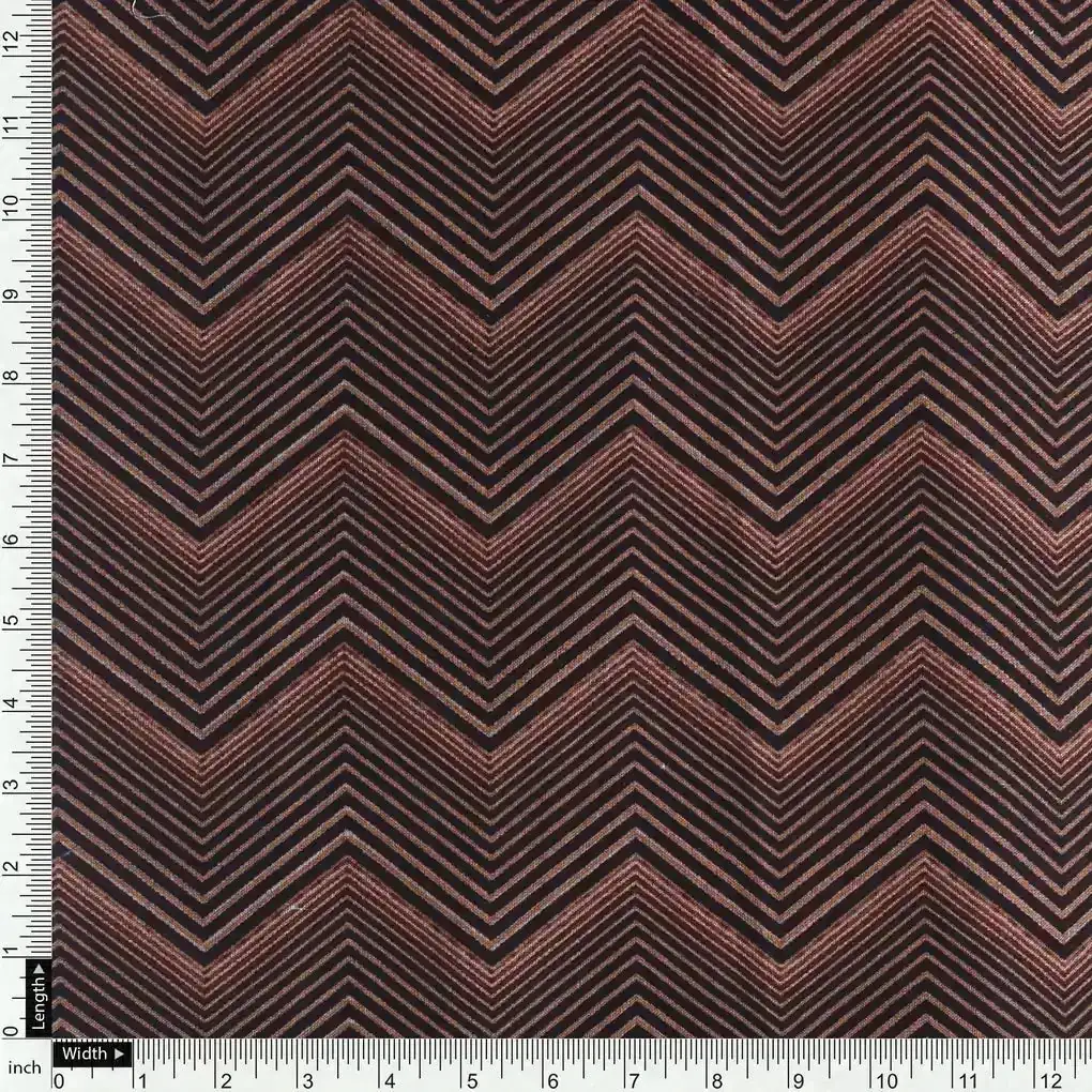 Chevron Digital Printed Fabric - Image 4