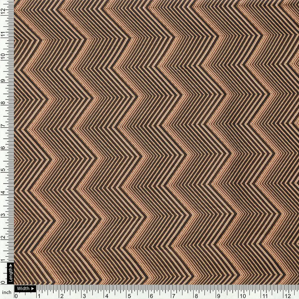Chevron Digital Printed Fabric - Image 4