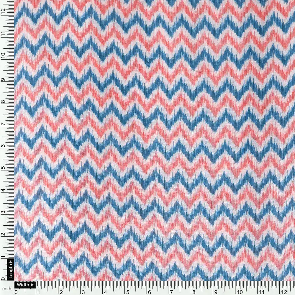 Cream Linen Printed Unstitched Fabric Set (5 Meter Set) - Image 6