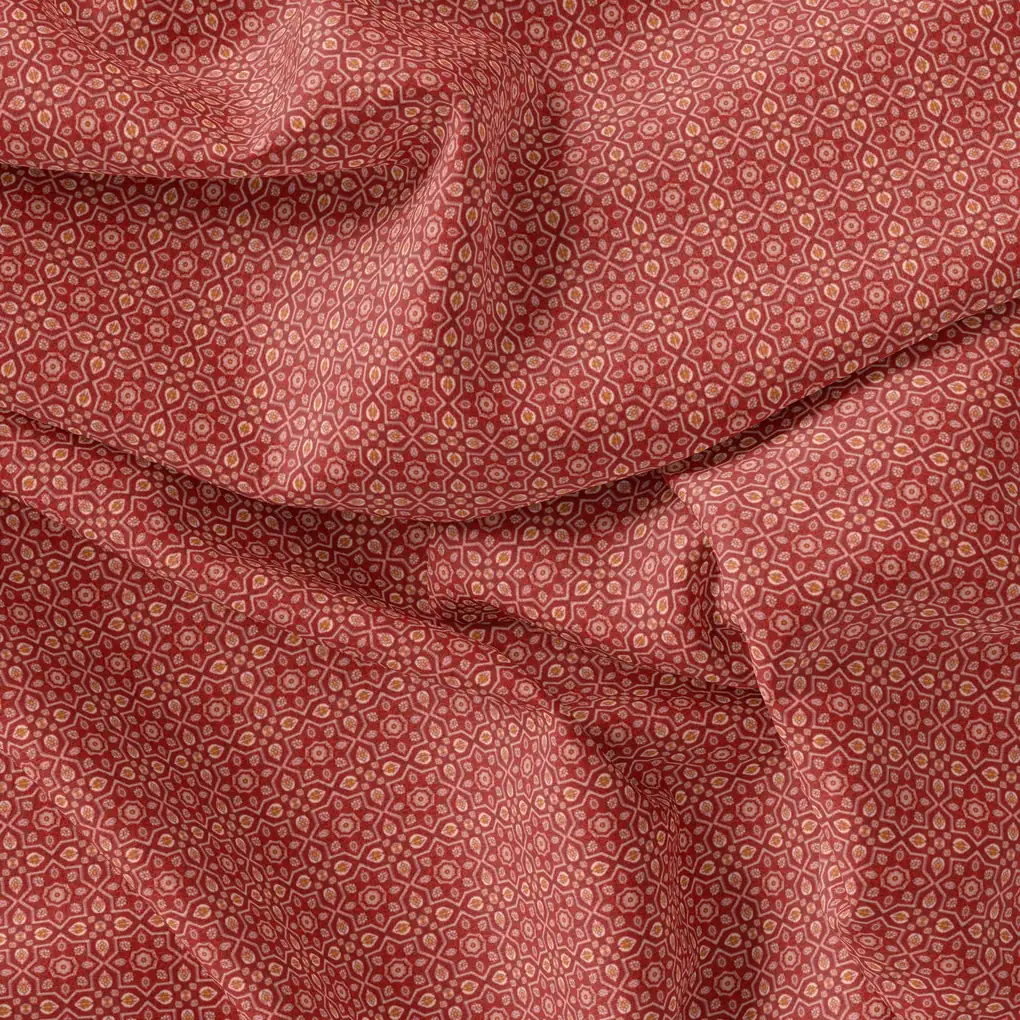 Creative Seamless Multi Types Clover Digital Printed Fabric - Rayon - Image 3