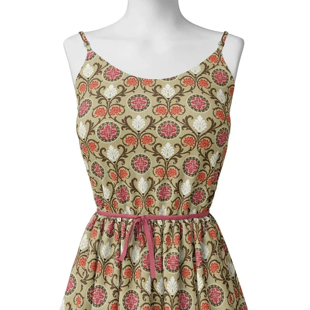 Decorative Damask Digital Printed Fabric - Image 3