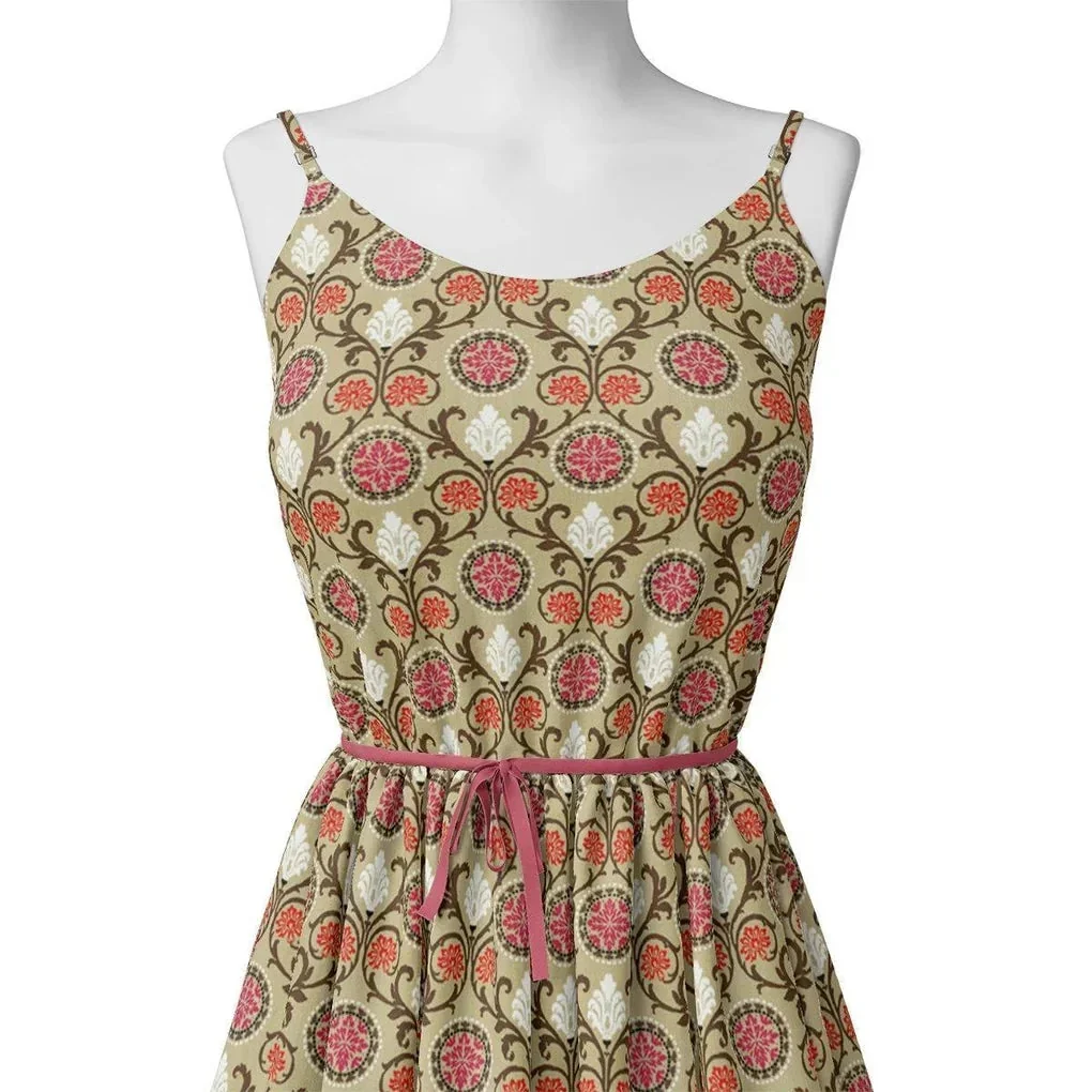 Decorative Damask Digital Printed Fabric - Image 3
