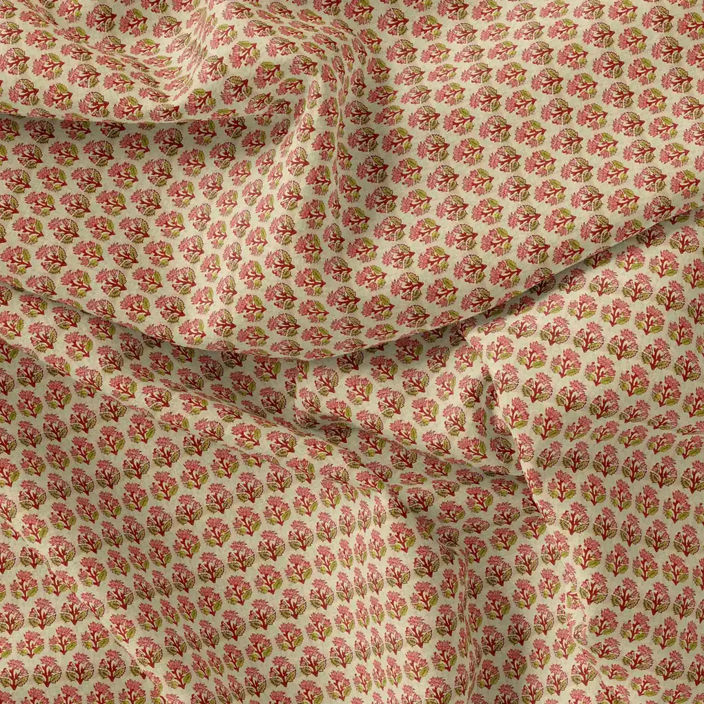 Decorative Liberty Floral Flower Digital Printed Fabric - Image 4