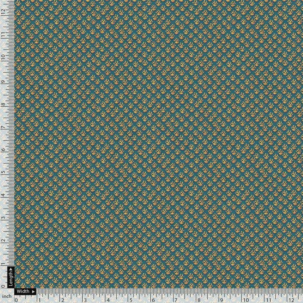 Decorative Lilliputian Seamless Repeat Digital Printed Fabric - Image 4