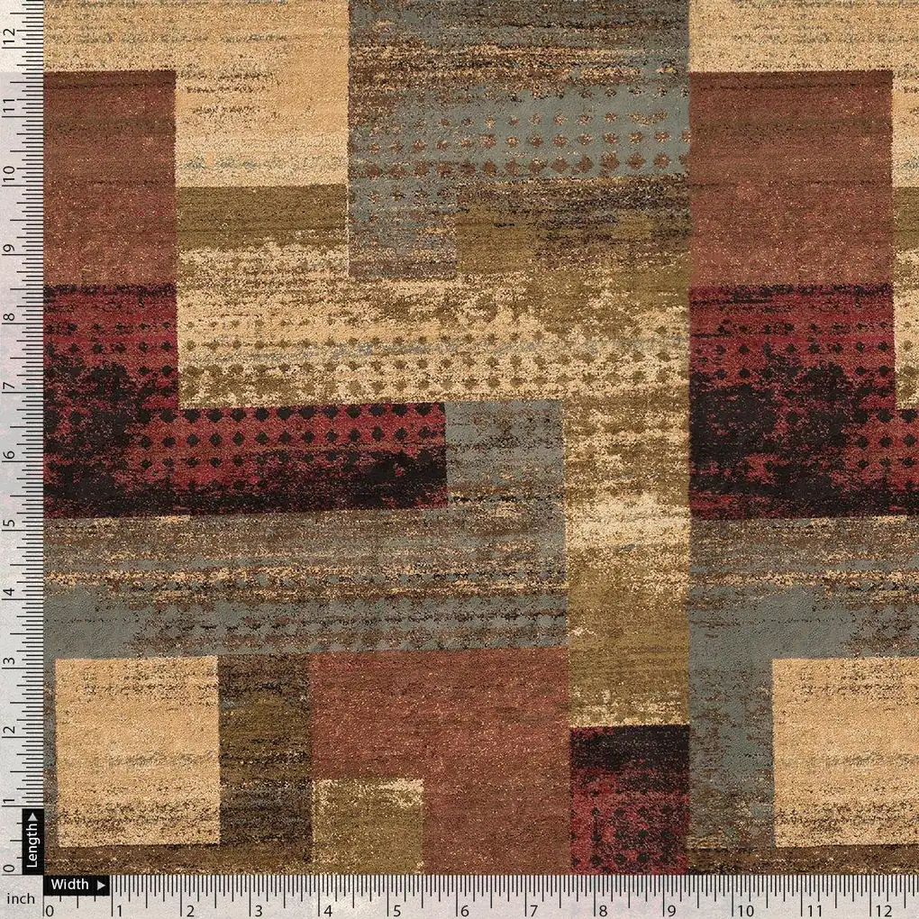 Decorative Morden Art Digital Printed Fabric - Upada Silk - Image 4