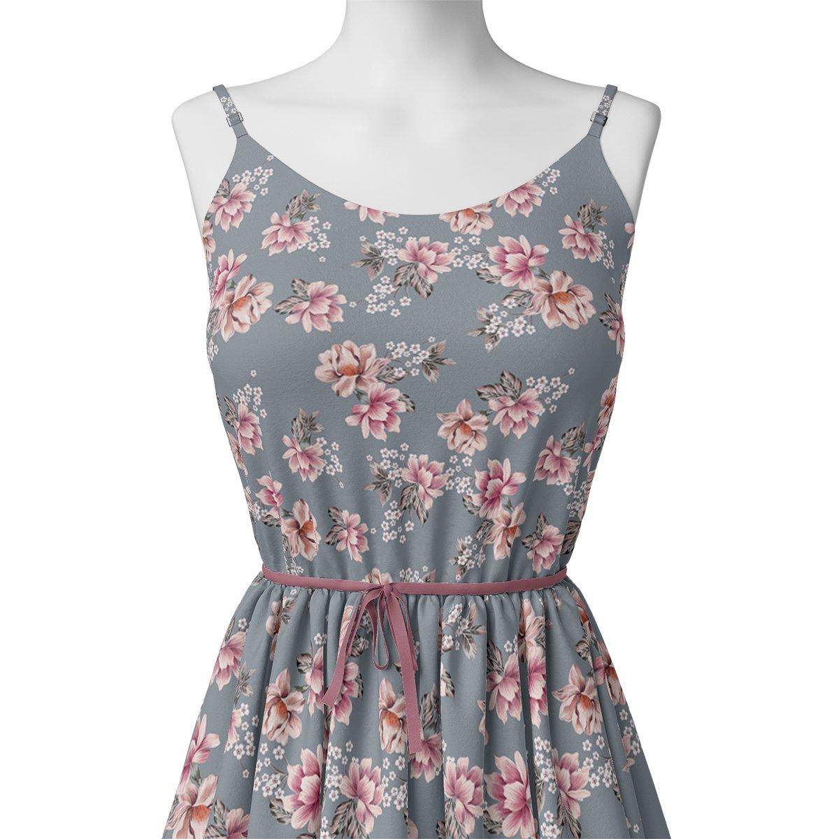 Decorative Tiny Chintz With Lily Digital Printed Fabric - Image 2