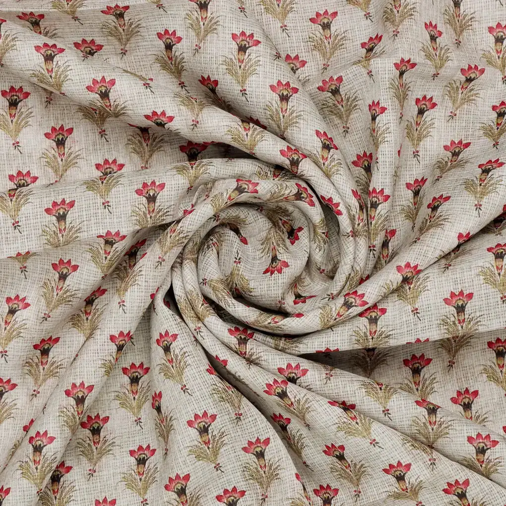 Discover Classy Decorative Kota Doria Fabric Material for Making Classy Outfit - Image 3