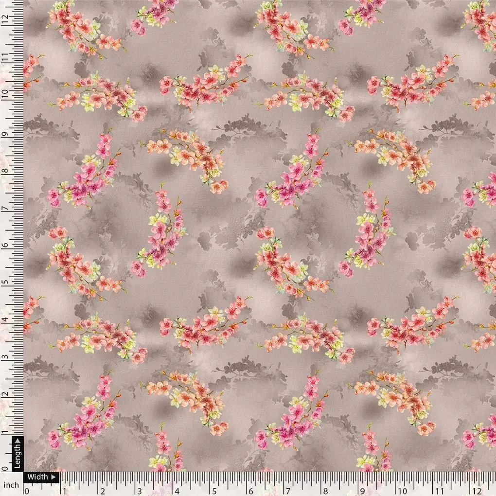 Ditsy Cool Summer Pattern Digital Printed Fabric - Weightless - Image 4