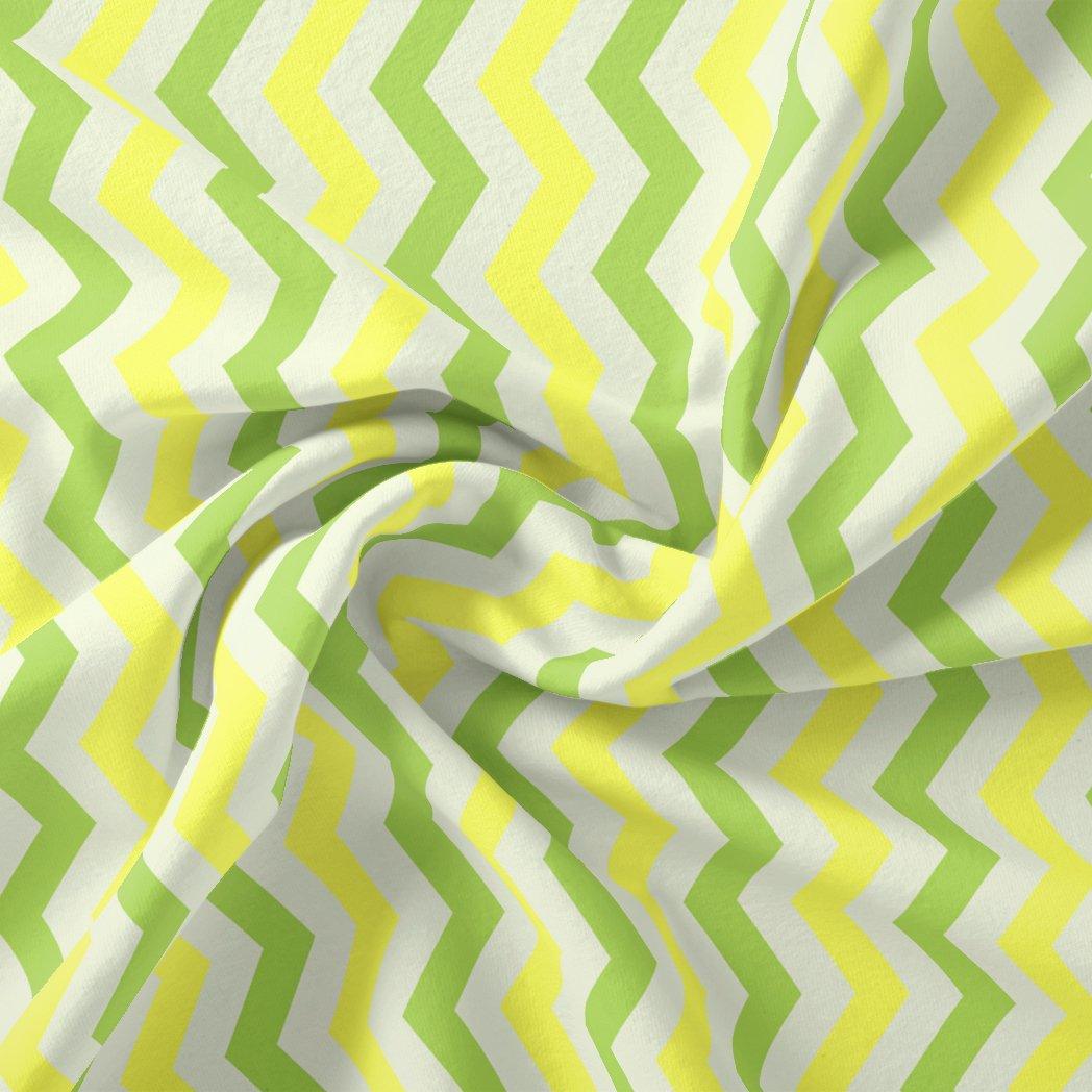 Endless Zigzag Pattern Digital Printed Fabric - Image 3