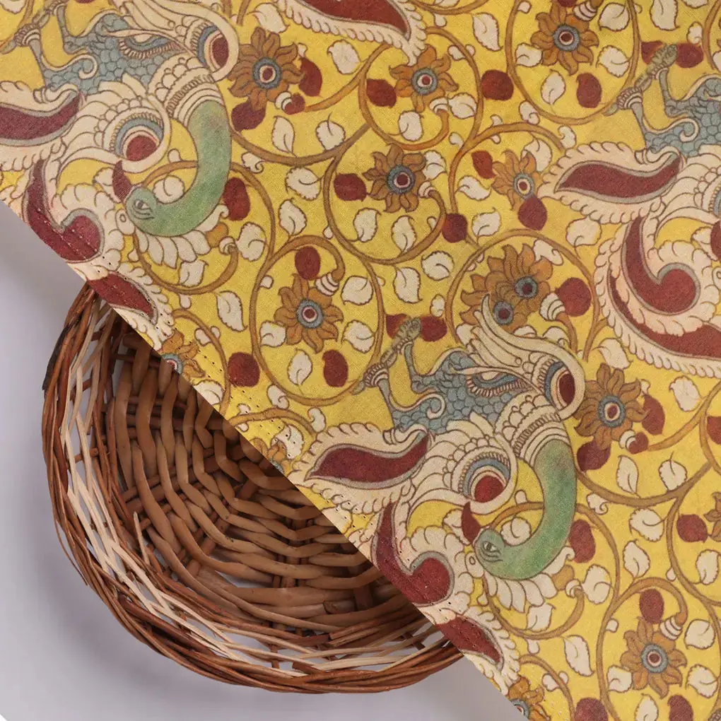 Estragon Decorative Pure Cotton Printed Fabric Material - Image 3