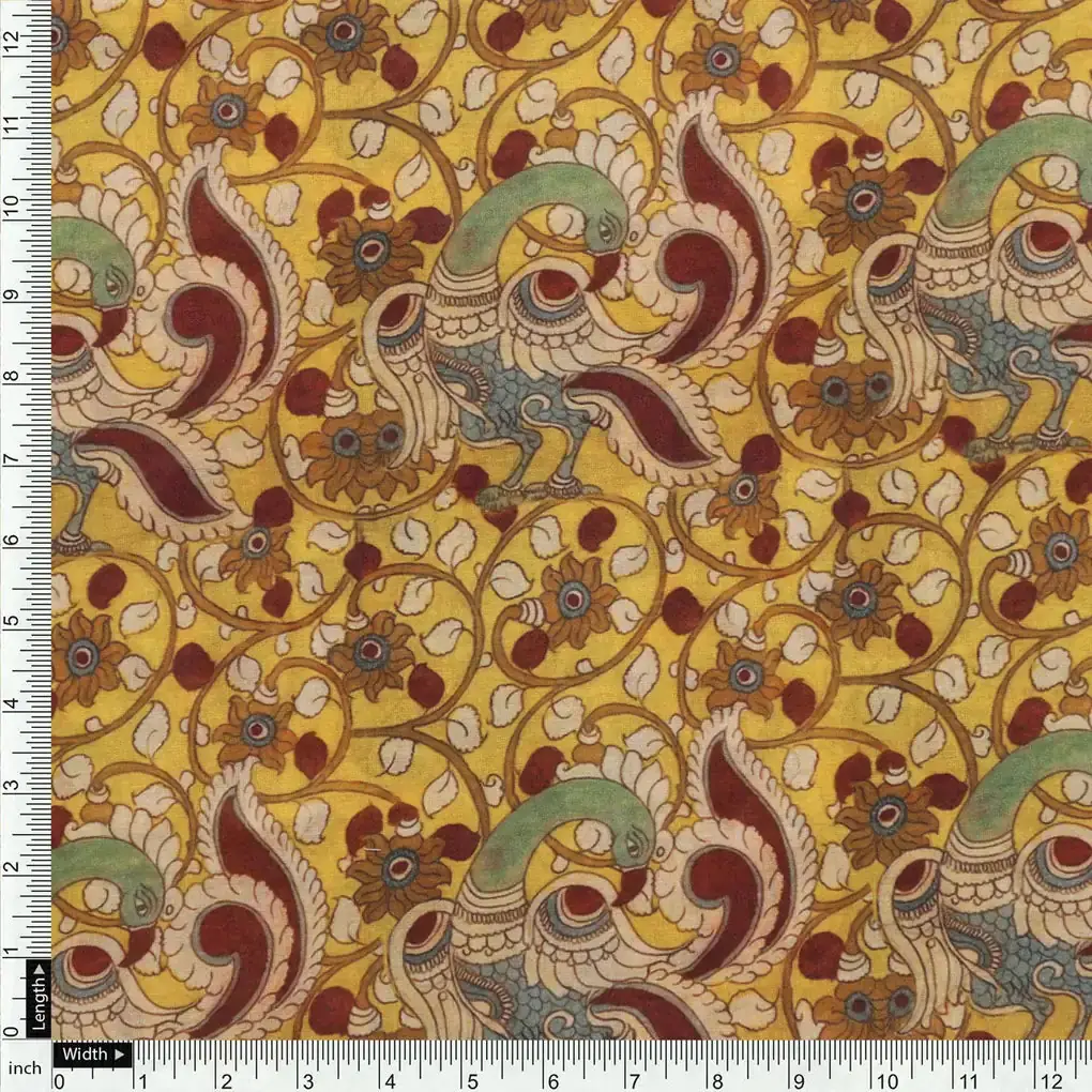 Estragon Decorative Pure Cotton Printed Fabric Material - Image 4