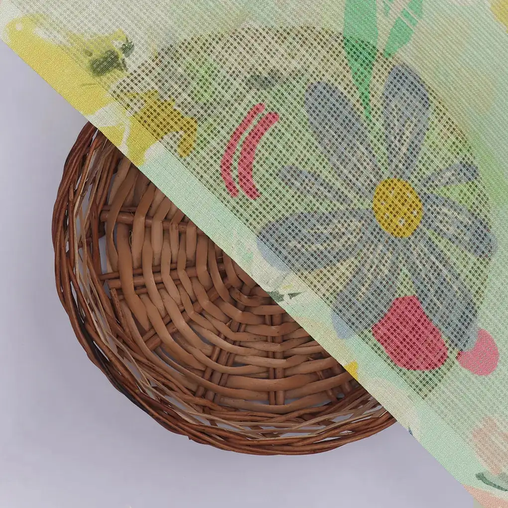 Eye-Catching Floral Kota Doria Digital Printed Fabric for Classy Outfit - Image 2