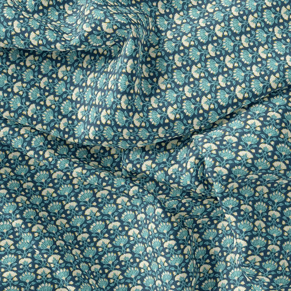 Fairstar Liberty Pure Georgette Printed Fabric Material - Image 4