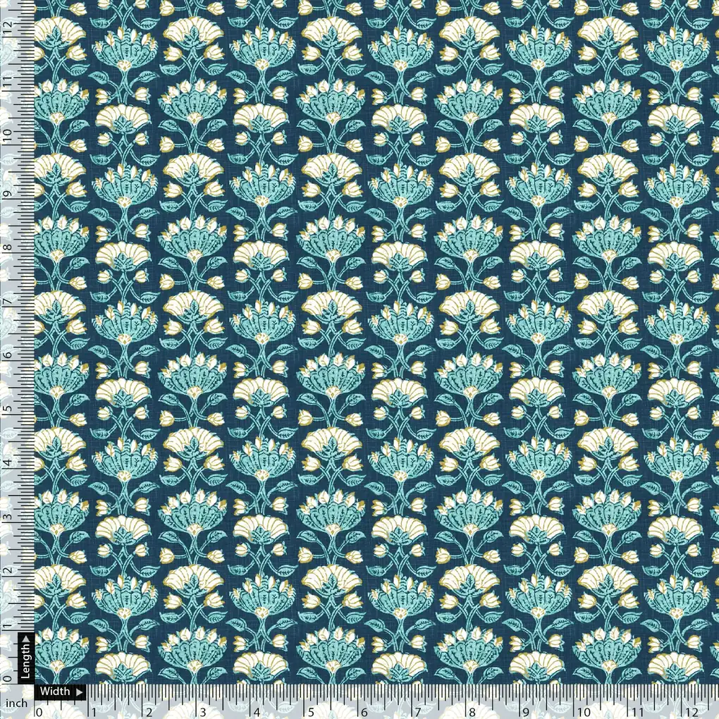 Fairstar Liberty Pure Georgette Printed Fabric Material - Image 5