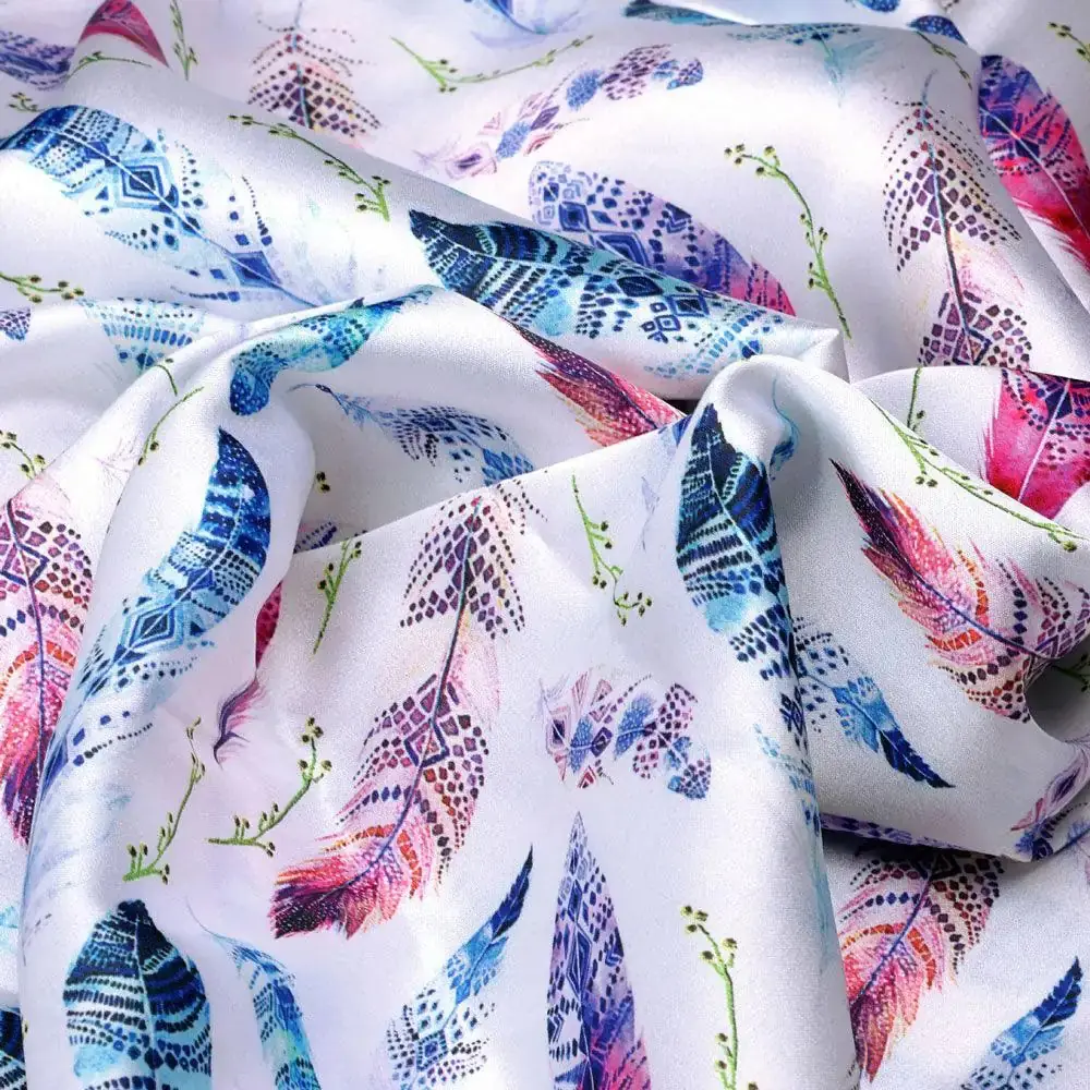 Feathers Digital Printed Fabric - Image 3