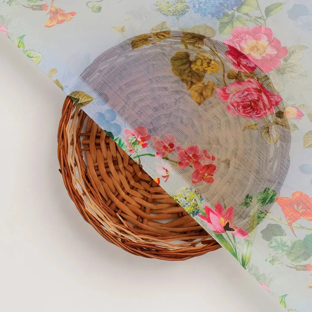 FAB VOGUE Studio Floral Chiffon Fabric - Image 2