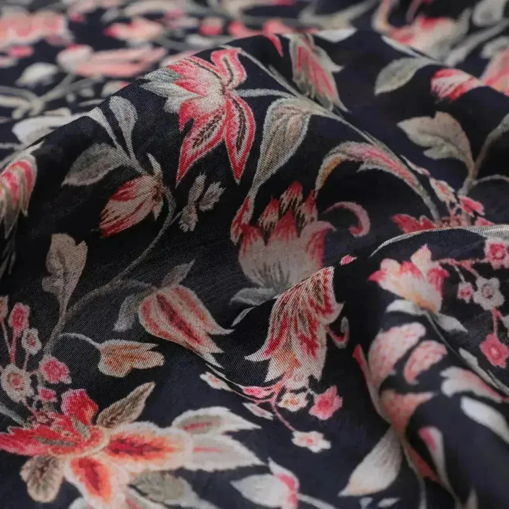 Floral Design Digital Printed Fabrics - Image 3