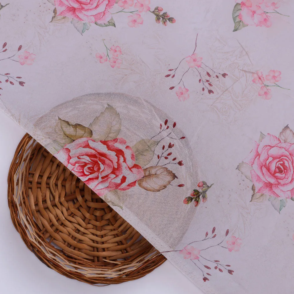 Floral Ditsy Digital Printed Pure Georgette Fabric from FAB VOGUE Studio - Image 2